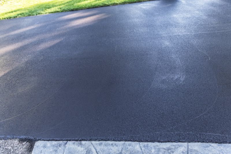 Freshly Sealed Driveway
